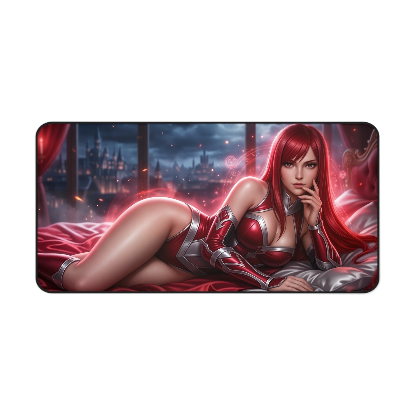 Fairy Tail Mouse Pad, Erza Scarlet Desk Mat, Gamer Gift