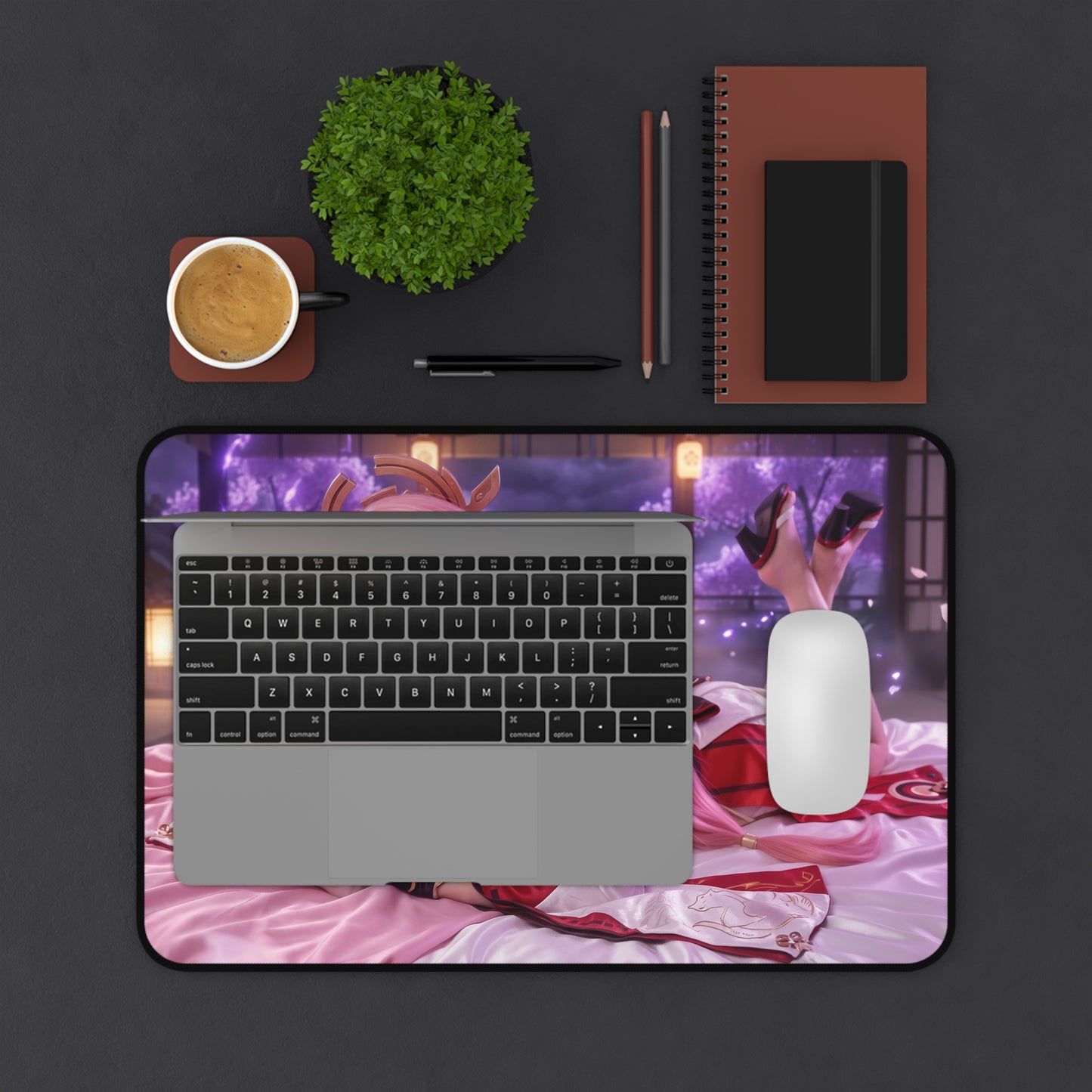 Genshin Impact Mouse Pad, Yae Miko Desk Mat, XXL Pad