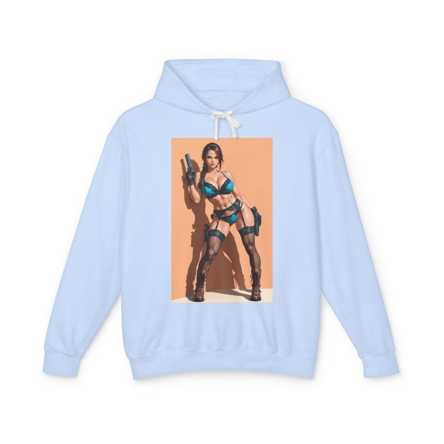 Худі з Ларою Крофт | Худі з Толстовкою Розкрадачки гробниць | Пуловер для героїнь пригод