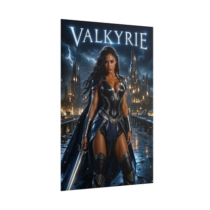 Marvel Valkyrie Thor Love and Thunder Poster Wall Art Print