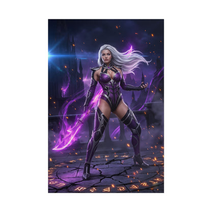 Sindel Poster – Mortal Kombat Wall Art Print, Edenian Queen Decor