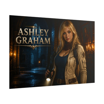 Gaming Wall Art Ashley Graham Poster Game Room Decor Gamer Gift Art Print