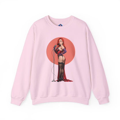 Толстовка з капюшоном Джессіка Реббіт, круглий виріз Toon Icon, ретро-одяг для колекціонерів Fandom