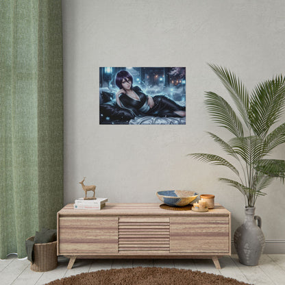 Rukia Kuchiki Poster, Bleach Wall Art, Anime Print, Room Decor