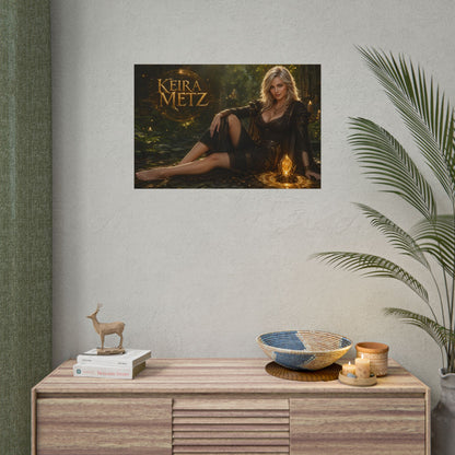 Keira Metz Character Poster The Witcher Fantasy Room Wall Decor Collectible Art