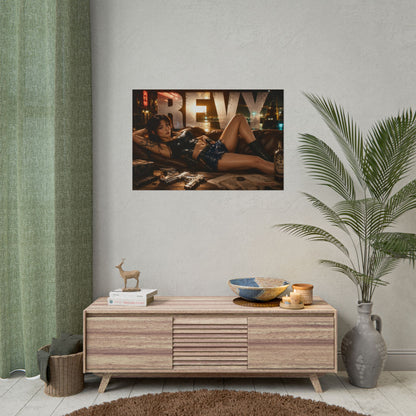 Revy Black Lagoon Anime Poster Character Wall Art Room Decor Collectible Print