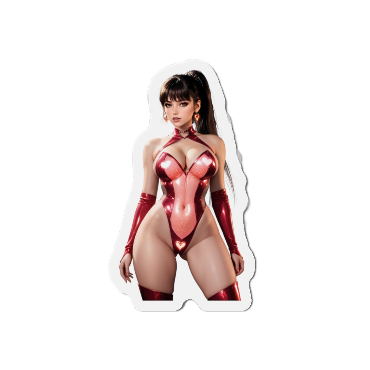 Eve Magnet – Stellar Blade Kühlschrankmagnet, futuristische Anime-Krieger-Kunst