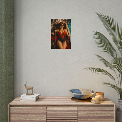 Elastigirl The Incredibles Poster Wall Art Character Room Decor Collectible Prin