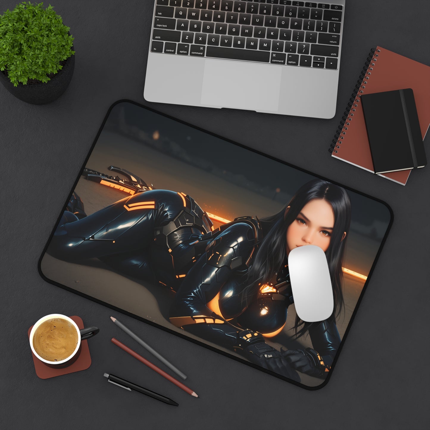 Килимок для столу Tachy, килимок для миші Stellar Blade Game Heroin, футуристичний ігровий стіл