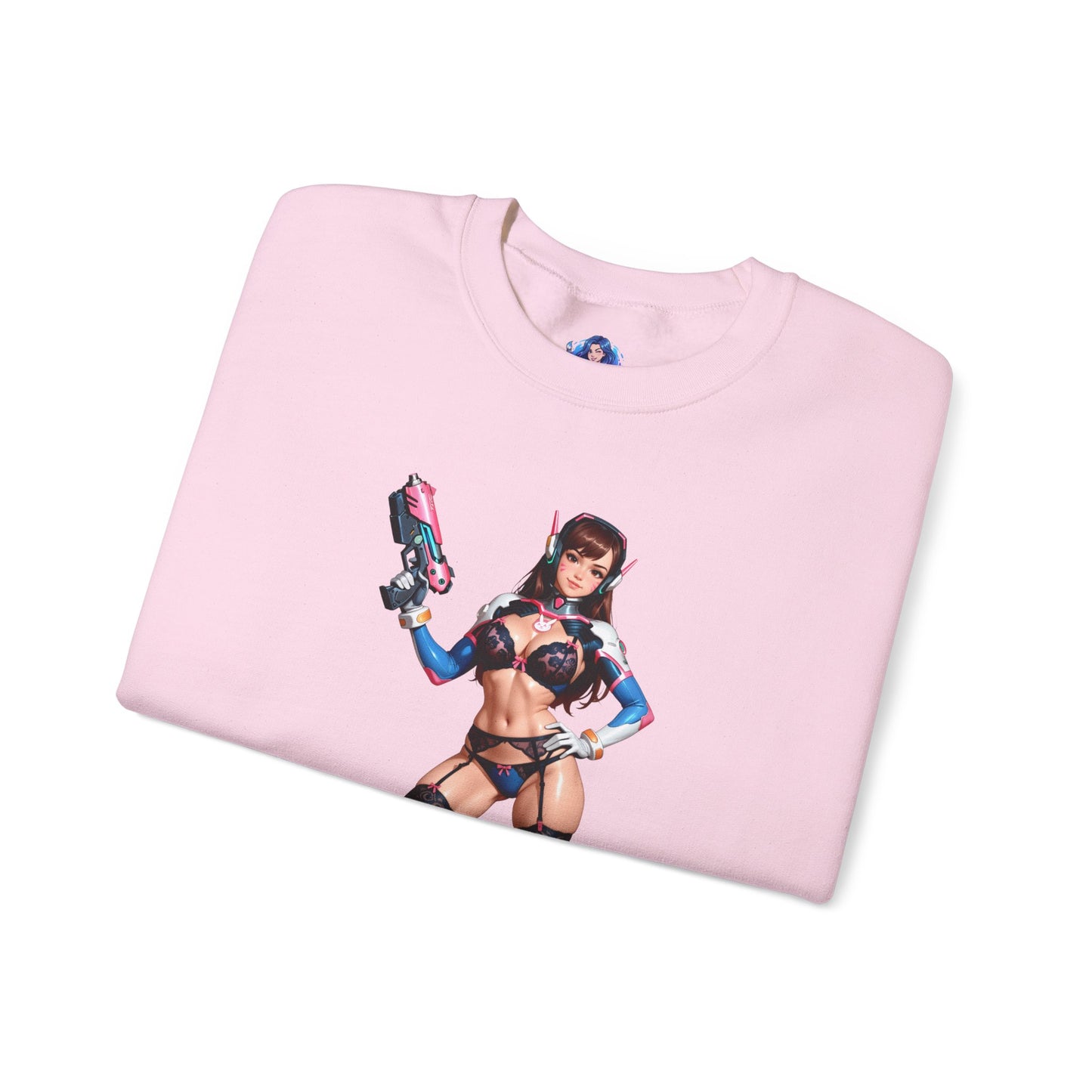 Толстовка D.Va, футболка Overwatch Crewneck, ігровий одяг для фанатів та гравців кіберспорту