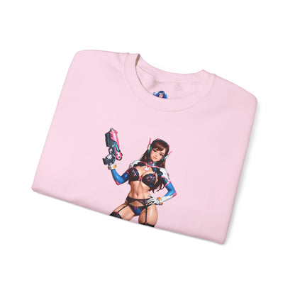 Толстовка D.Va, футболка Overwatch Crewneck, ігровий одяг для фанатів та гравців кіберспорту