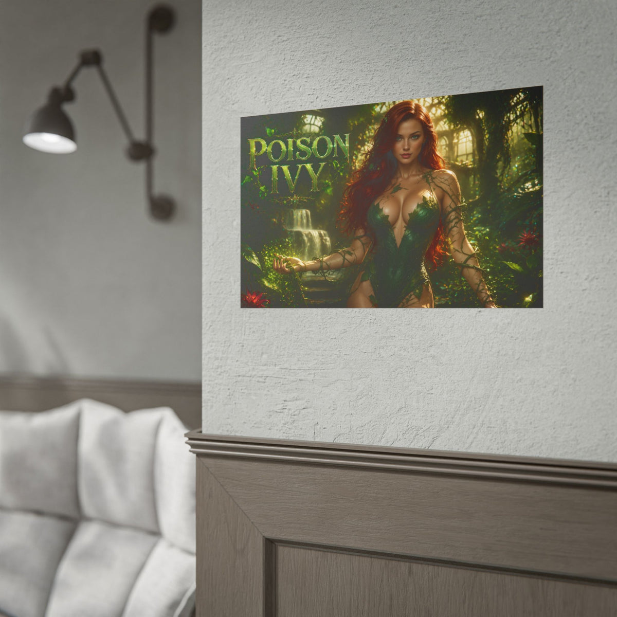 Poison Ivy Comic Poster Character Wall Art Collector Room Decor Art Print