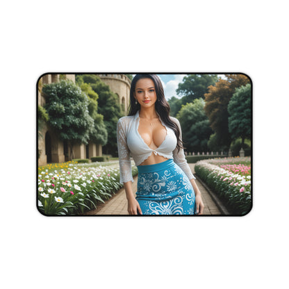 Boa Hancock Gaming-Mauspad, One Piece Schreibtischunterlage, Anime-Heldin Gaming-Setup