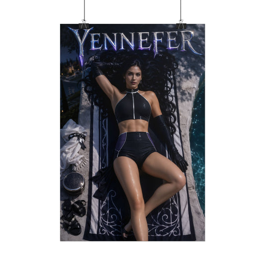 Fantasy Wall Art Yennefer The Witcher Poster Room Decor Collector Gift Art Print