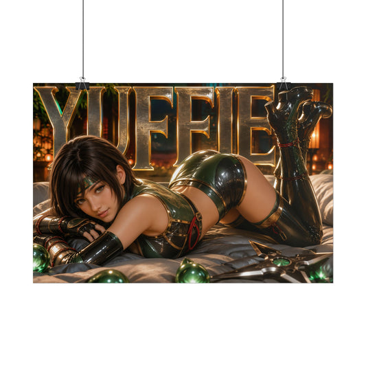 Yuffie Kisaragi Poster Gaming Wall Art Gamer Room Decor Collectible Print