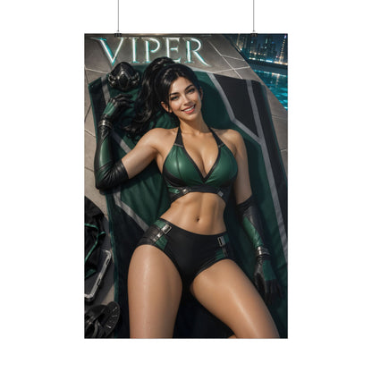 Viper Character Poster Valorant Gamer Gift Gaming Setup Wall Decor Print