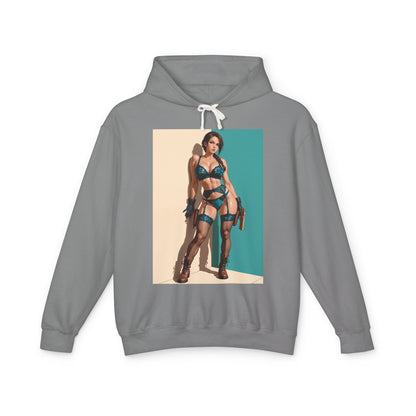 Худі з Ларою Крофт | Худі з іконою ігрового персонажа | Стильний пуловер з Tomb Raiders