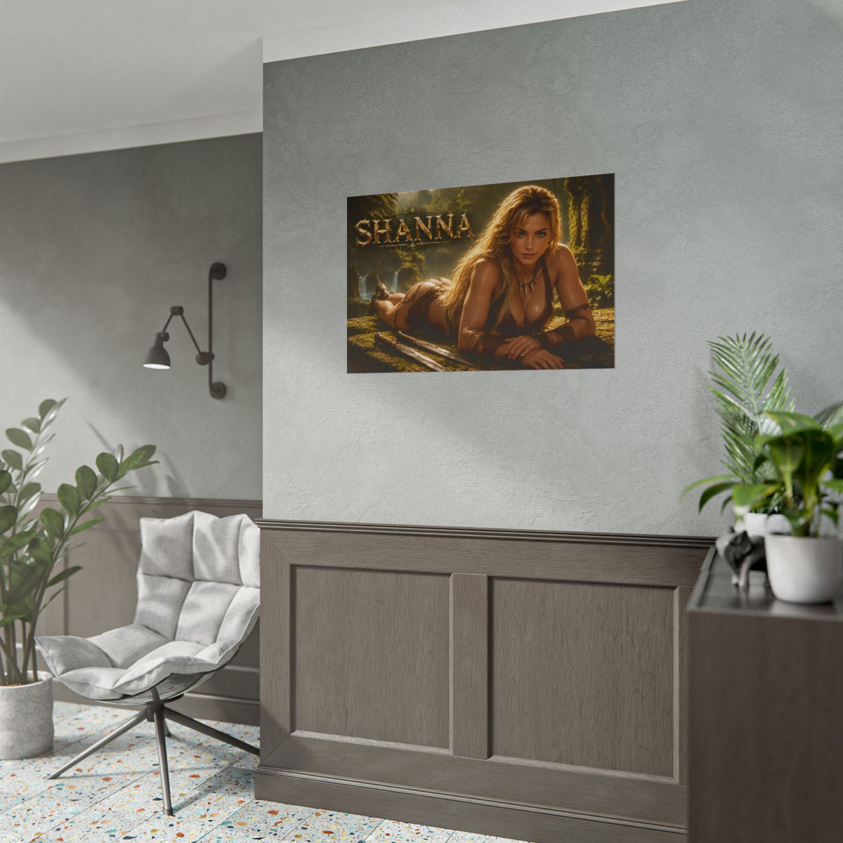 Shanna Comic Poster Character Wall Art Collector Room Decor Art Print