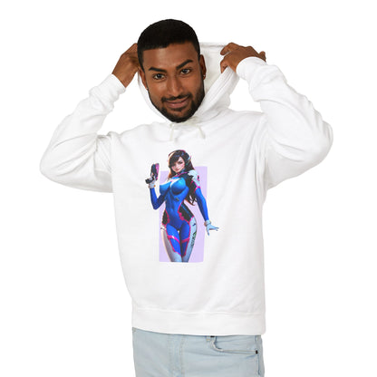 D.Va Hoodie | Overwatch Gamer Hoodie | Anime Mecha Girl Pullover