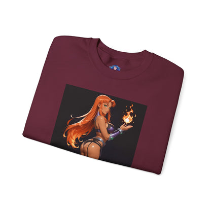 Толстовка Starfire, чохол з круглим вирізом Teen Titans, яскравий одяг супергероїв для колекціонерів