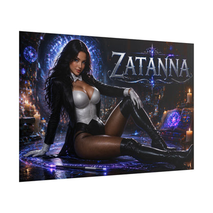 Comic Wall Art Zatanna Poster Heroine Room Decor Collectible Character Print