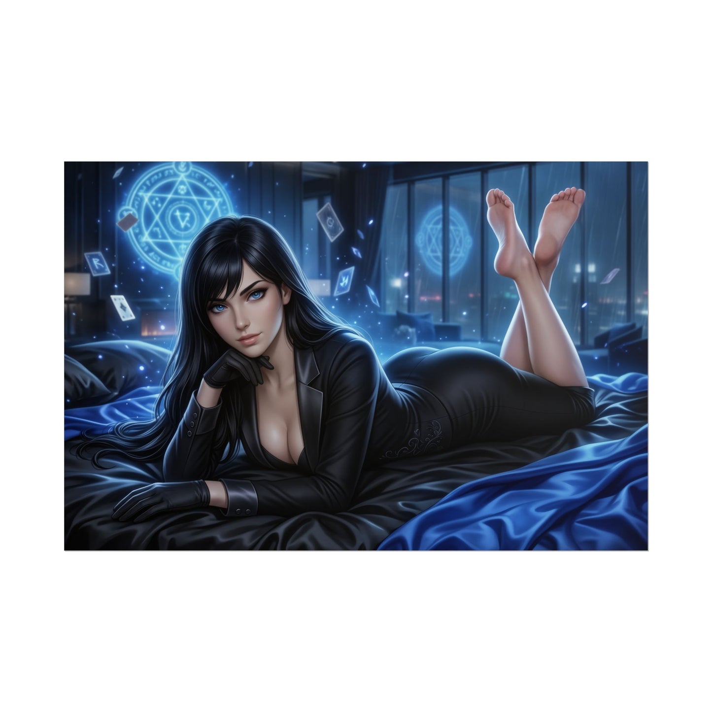 Zatanna Poster, DC Comics Wall Art, Fantasy Print, Room Decor