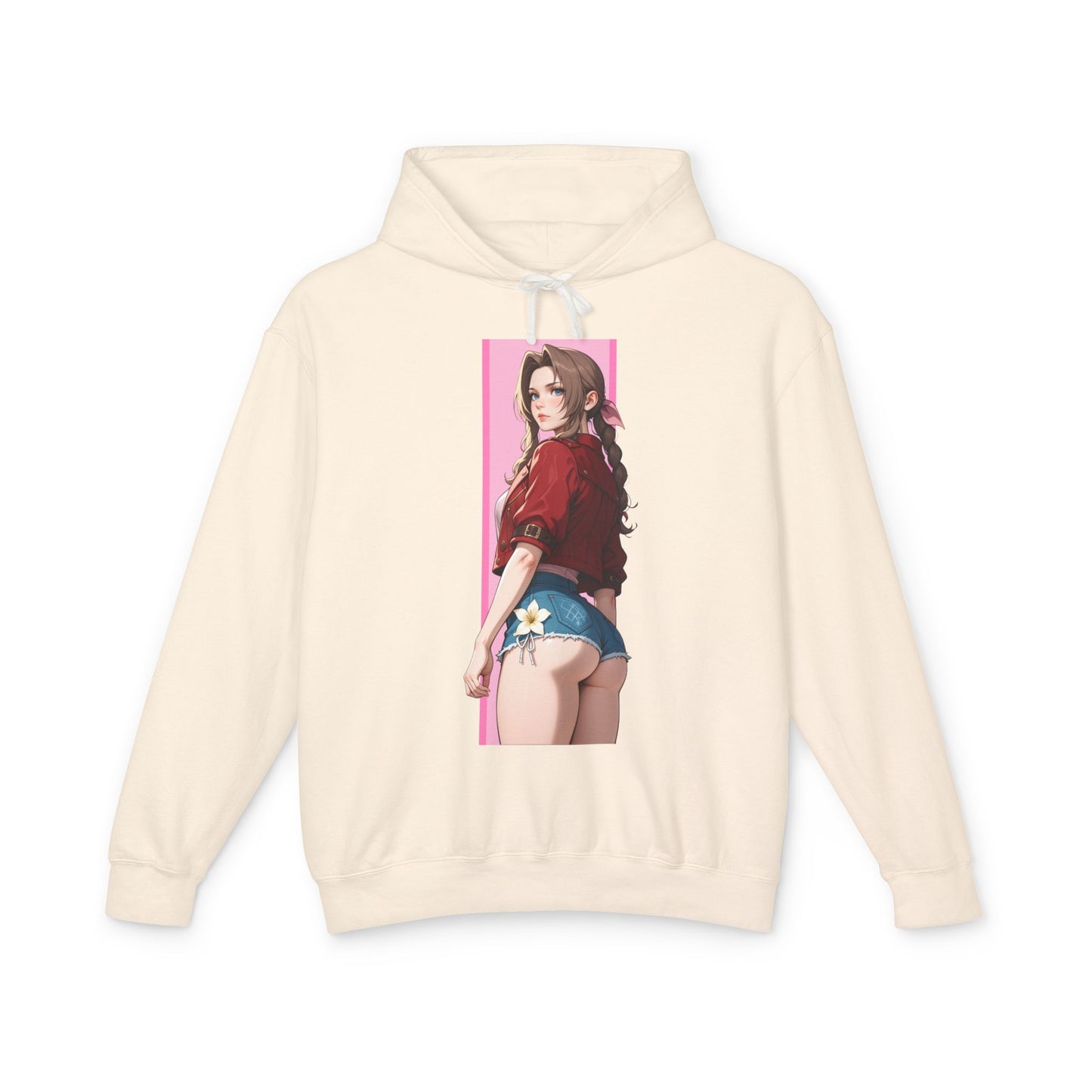 Aerith Gainsborough Hoodie | Fantasy RPG Hoodie | Anime Heroine Pullover