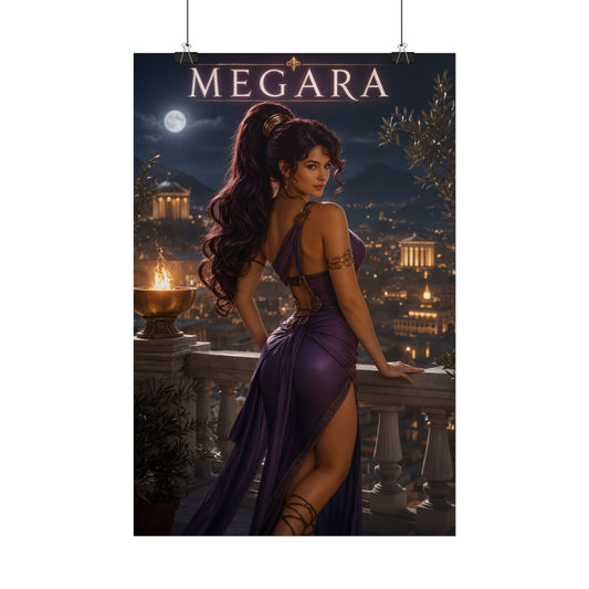 Disney Hercules Megara Poster Fantasy Wall Art Print Decor