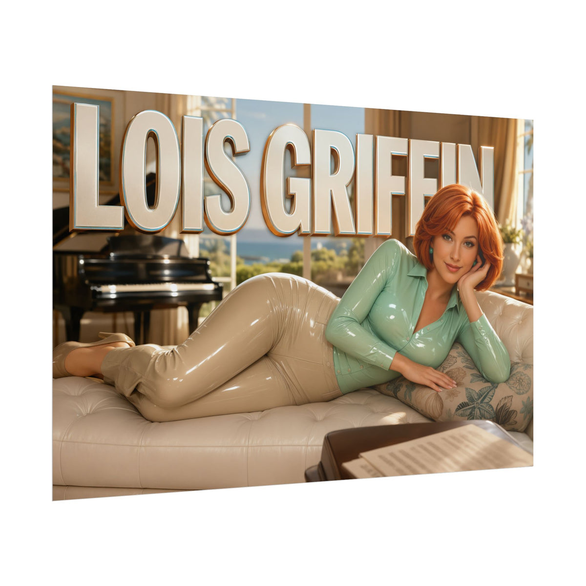 Room Decor Lois Griffin Family Guy Poster Cartoon Wall Art Collectible Print
