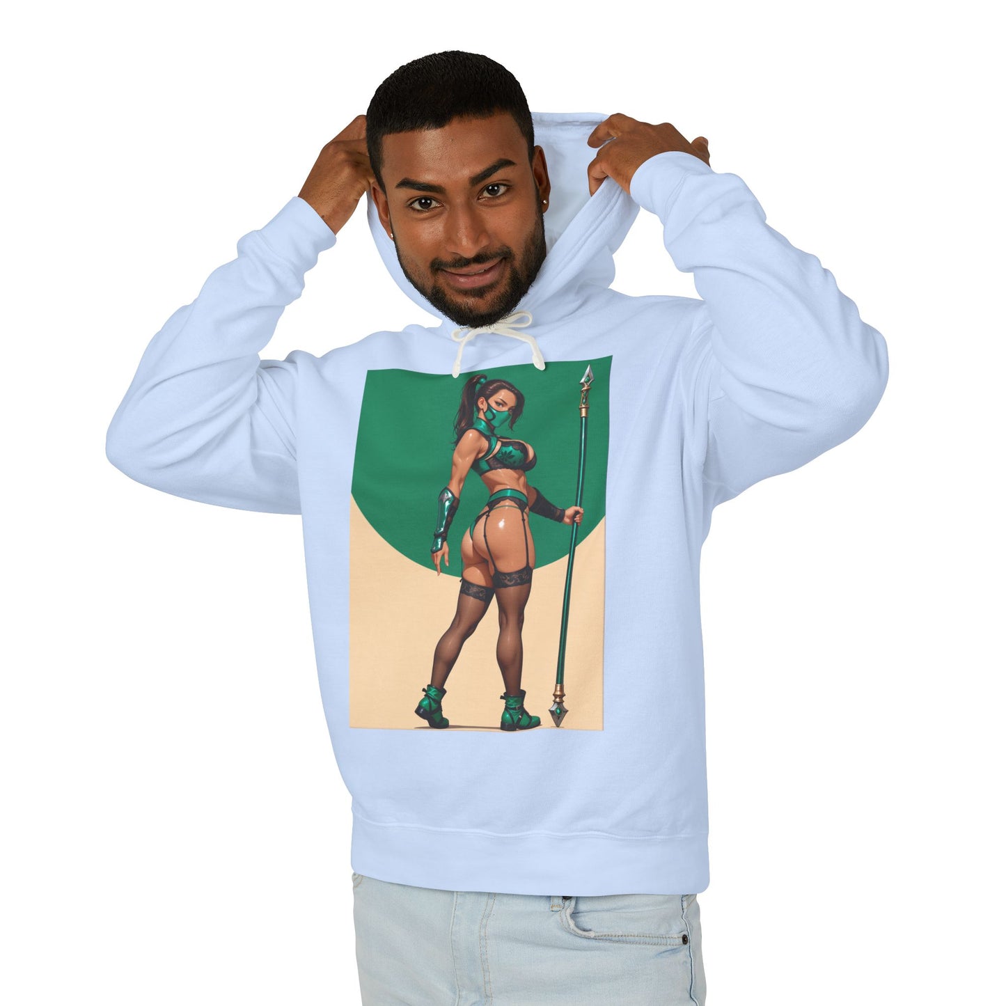 Толстовка з нефритом | Толстовка з капюшоном Mortal Kombat | Пуловер з ніндзя-вбивцею