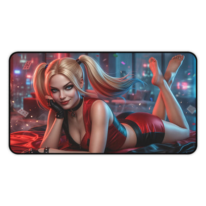DC Comics Mouse Pad, Harley Quinn Desk Mat, Gamer Gift
