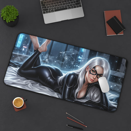Marvel Mouse Pad, Black Cat Desk Mat, Large Gaming Pad
