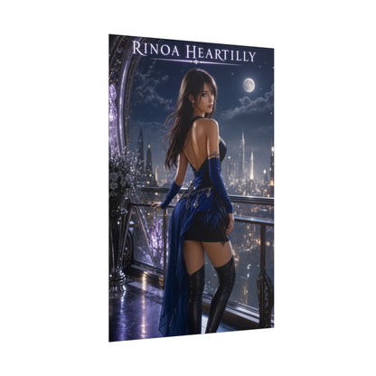 Rinoa Heartilly Poster, Final Fantasy VIII Wall Art, Gaming Print Decor