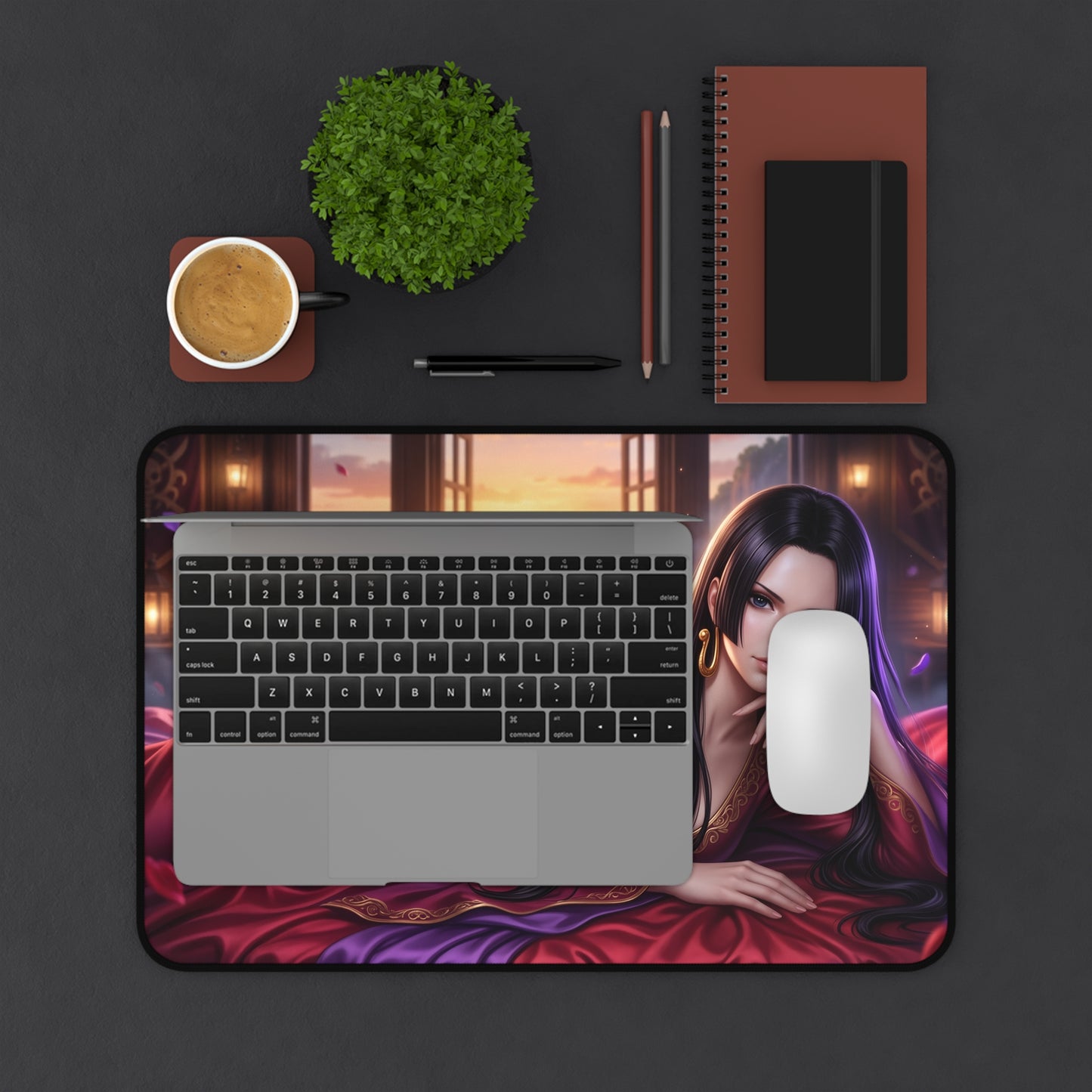 One Piece Mouse Pad, Boa Hancock Desk Mat, Gamer Gift XXL