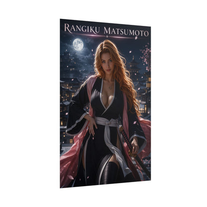 Rangiku Matsumoto Bleach Anime Poster Wall Art Print Decor