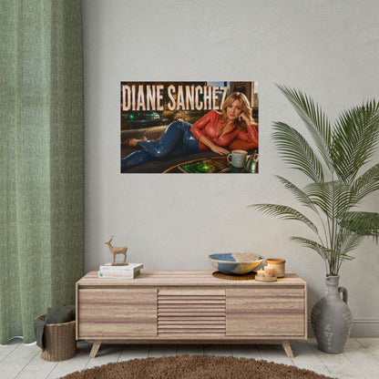 Diane Sanchez Rick and Morty Wall Art Poster Character Decor Collector Gift