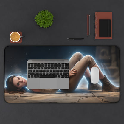Rey Skywalker Mouse Pad, Rey Skywalker Desk Mat, Gamer Gift