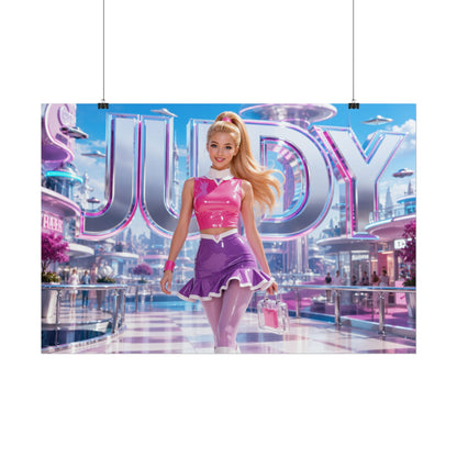 Retro Wall Art Judy Jetson The Jetsons Poster Character Room Decor Art Print