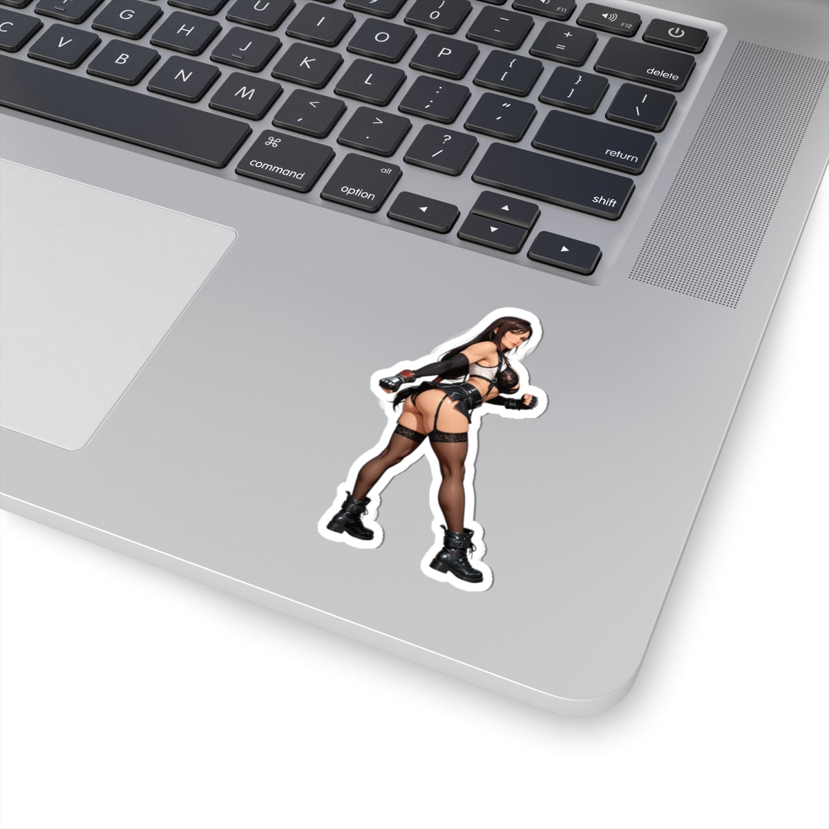 Tifa Lockhart Aufkleber – Fantasy-Heldin Vinyl-Aufkleber für Laptops &amp; Innendekoration