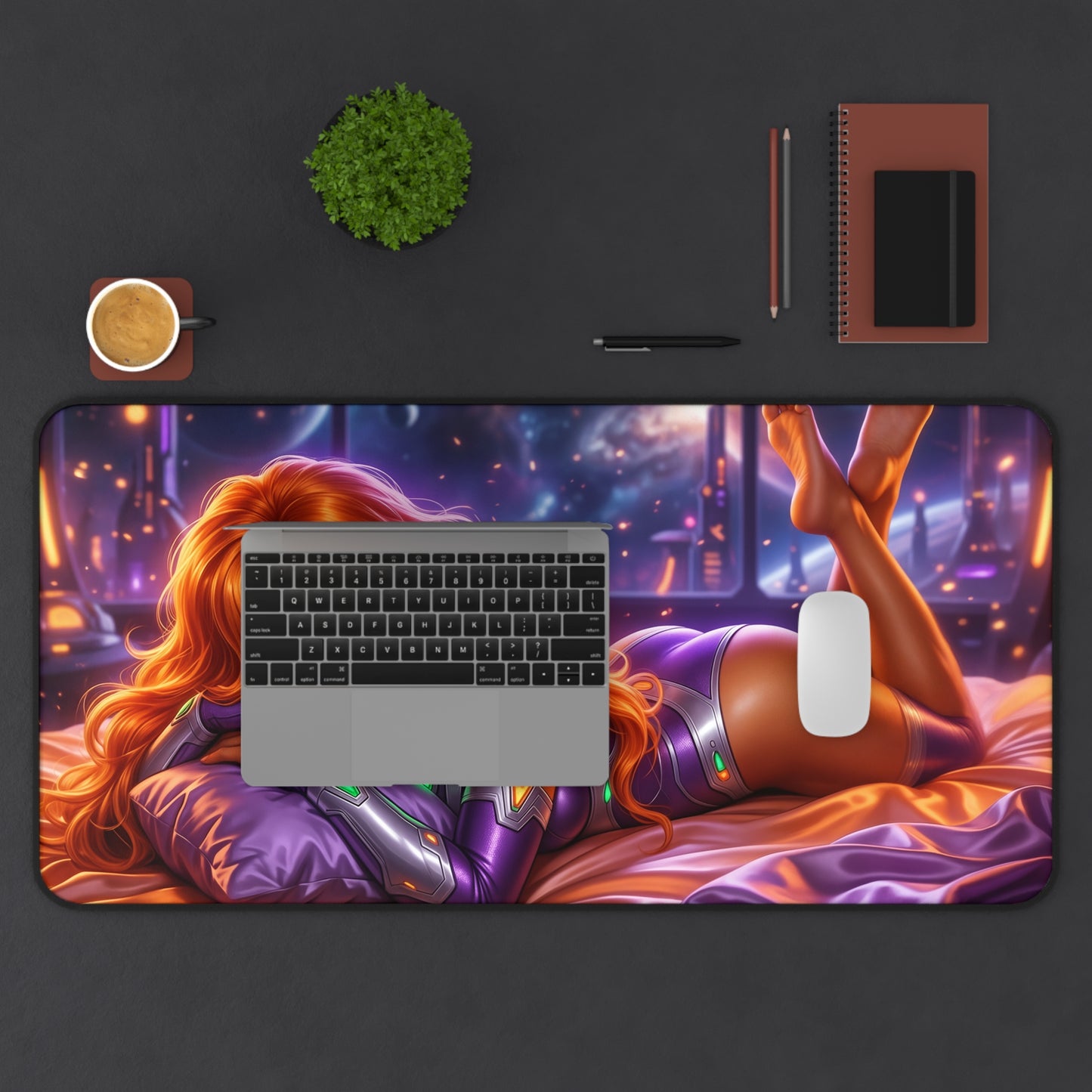 DC Comics Mouse Pad, Starfire Desk Mat, Anime Decor XXL