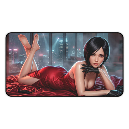Resident Evil Mouse Pad, Ada Wong Desk Mat, Gamer Gift XXL