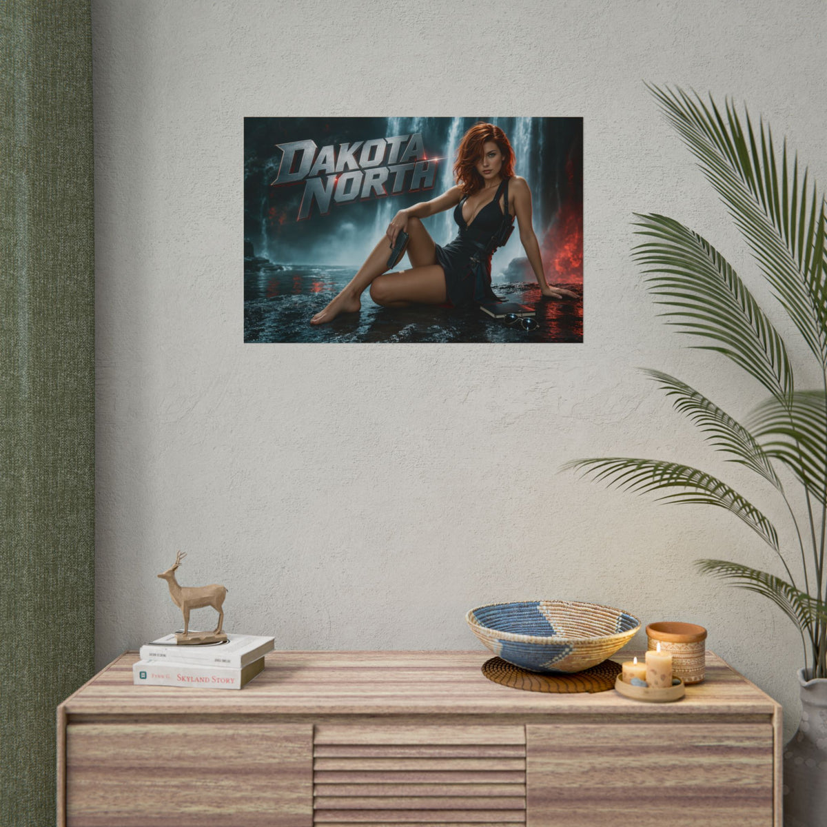 Dakota North Comic Poster Character Wall Art Collector Room Decor Art Print