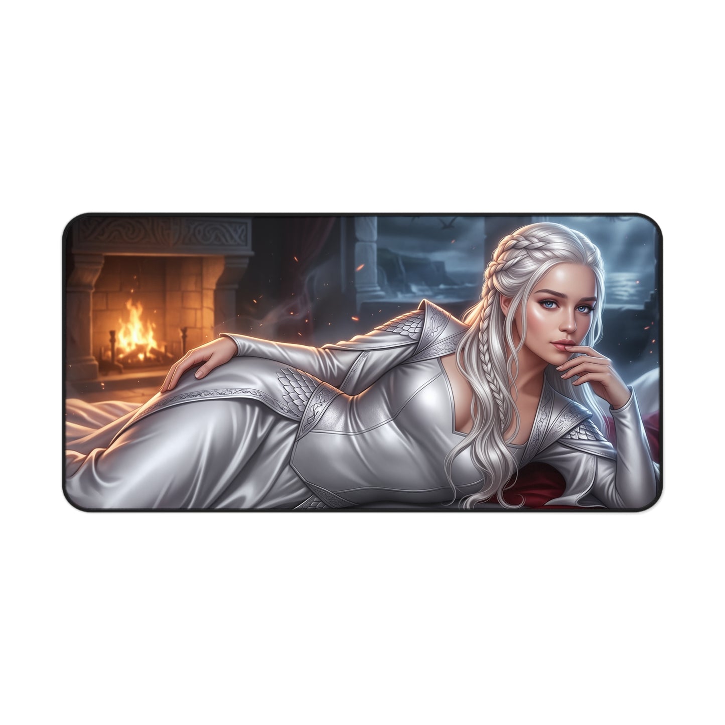 Game of Thrones Mouse Pad, Daenerys Desk Mat, Gamer Gift