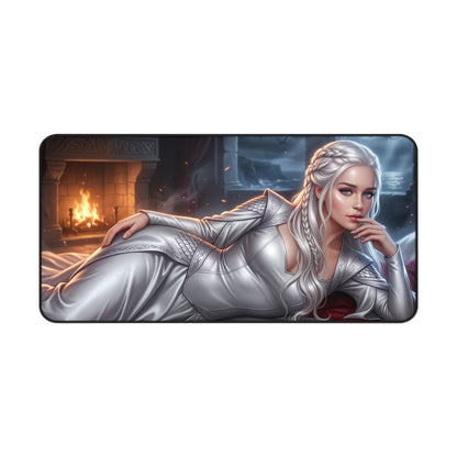 Game of Thrones Mouse Pad, Daenerys Desk Mat, Gamer Gift
