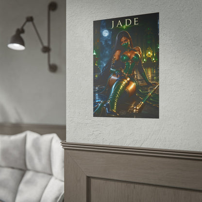 Mortal Kombat Jade Poster Fighting Game Wall Art Print Decor