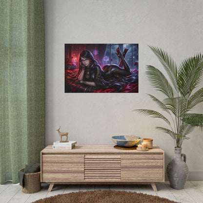 Bayonetta Poster, Gaming Wall Art, Anime Print, Pin Up Room Decor