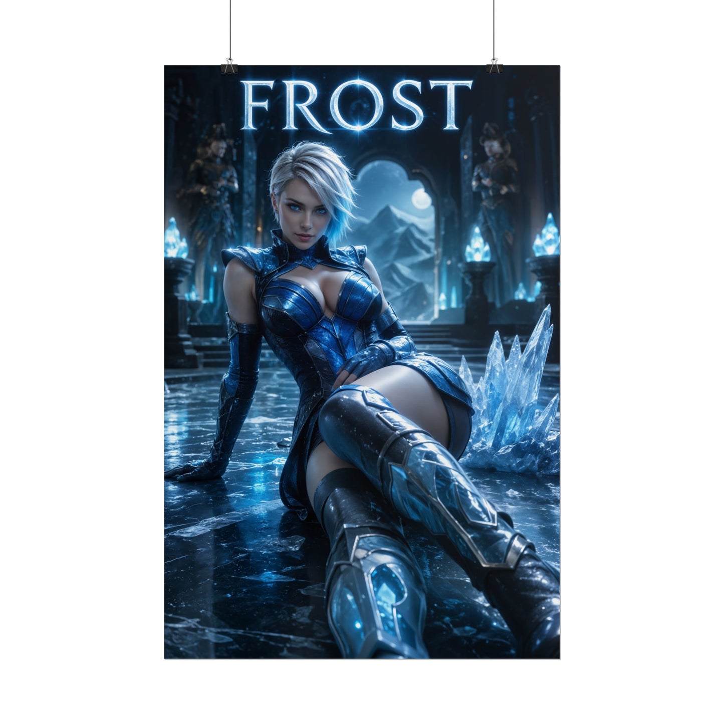 Frost Mortal Kombat Poster MK Gaming Wall Art Print Decor
