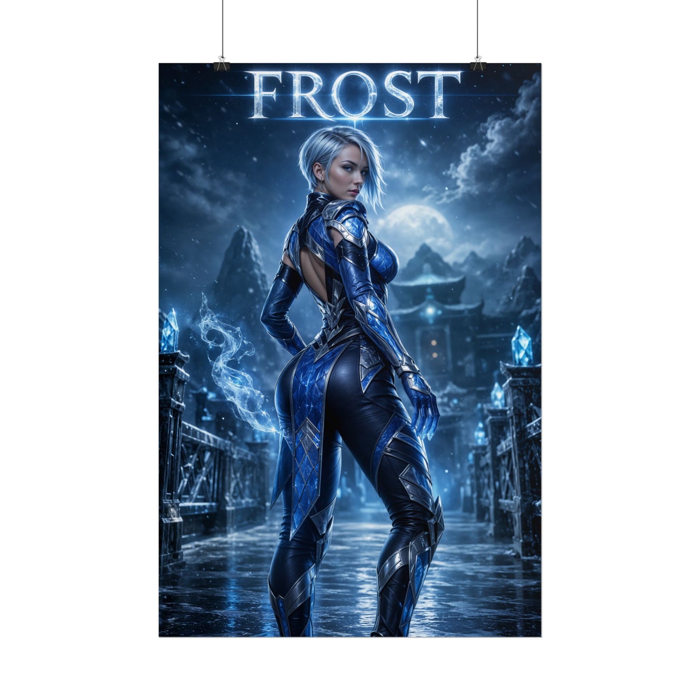 Mortal Kombat Frost Poster Fighting Game Wall Art Print Decor