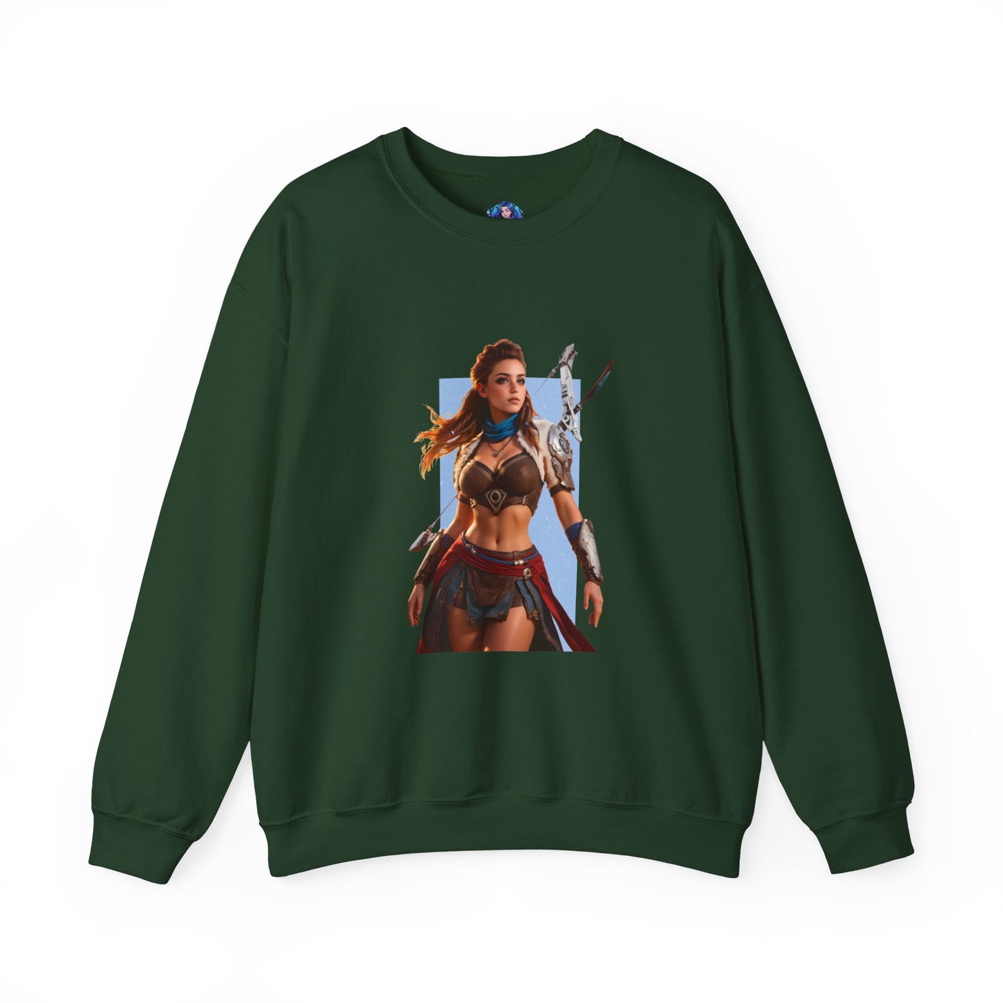 Aloy Sweatshirt, Horizon Rundhalsausschnitt, Gemütliche Gaming-Streetwear für Fans und Sammler
