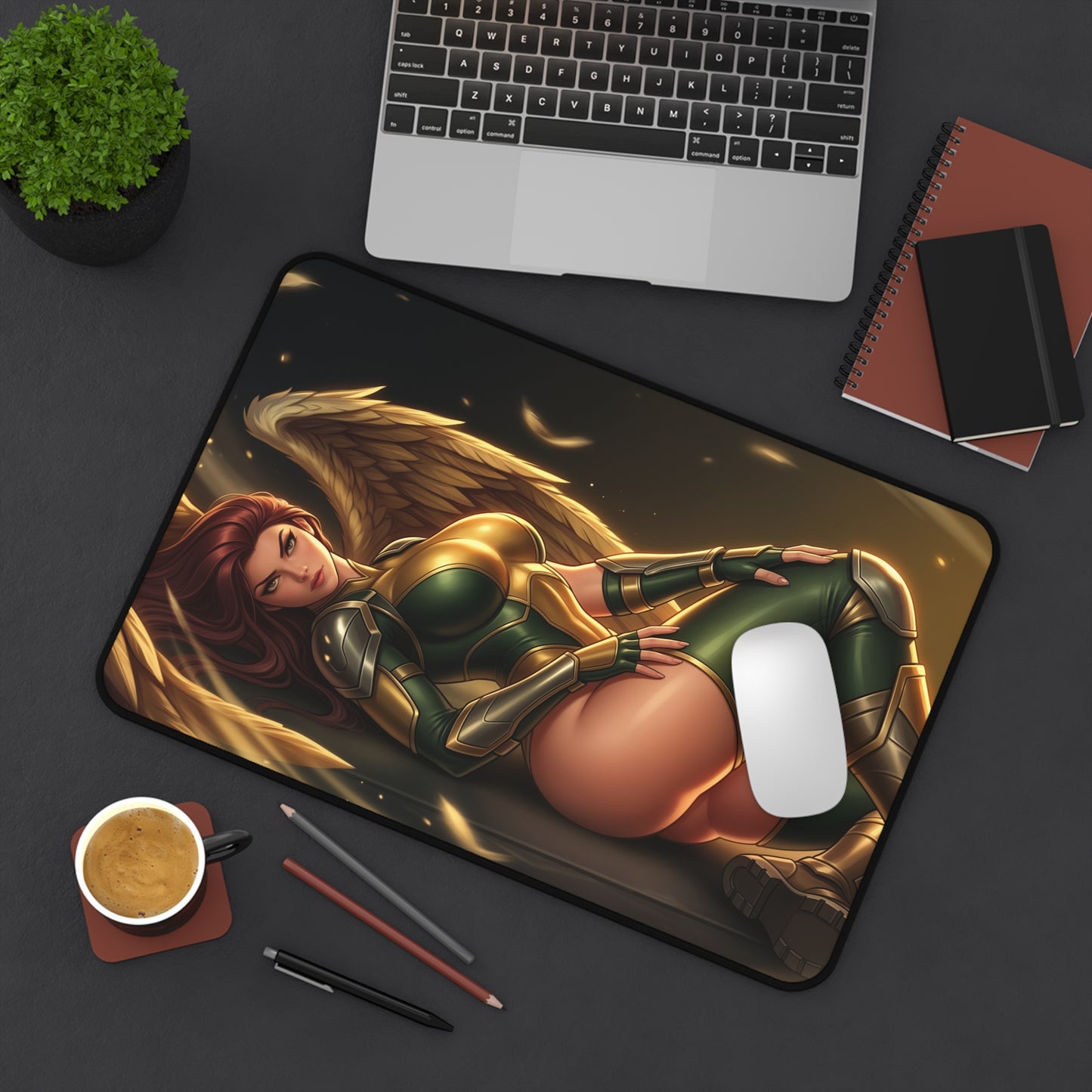DC Comics Mouse Pad, Hawkgirl Desk Mat, Gamer Gift XXL